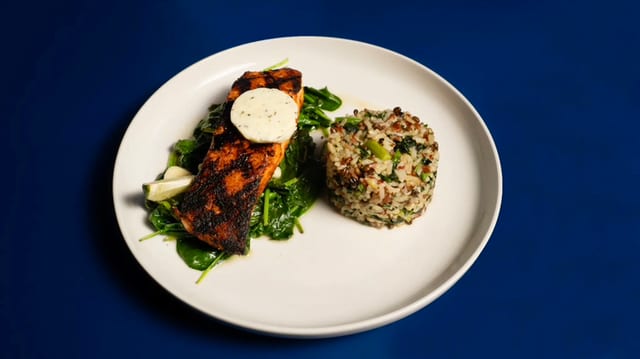 Blackened Salmon.