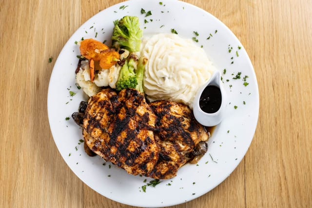 Bourbon Chicken.