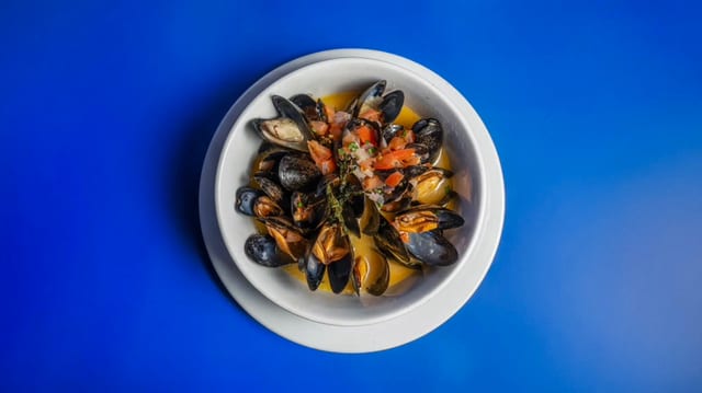 Mussels.
