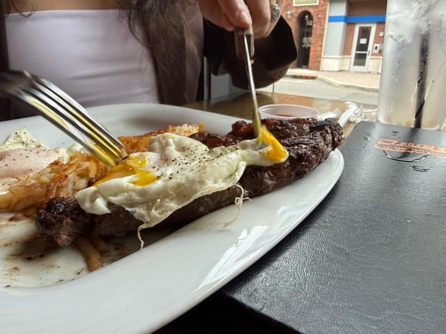 Steak & Eggs.